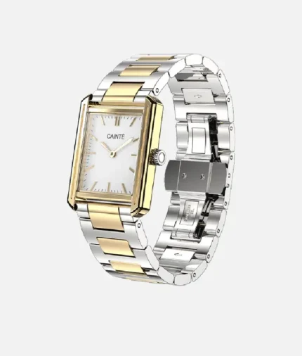 Cainte Armoy Two Tone Watch White