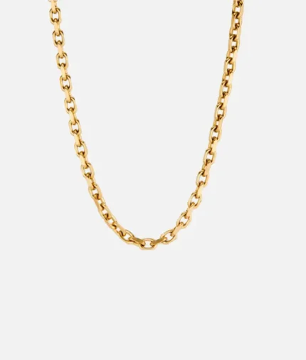 Cainte Gold Anchor Chain Necklace 5MM