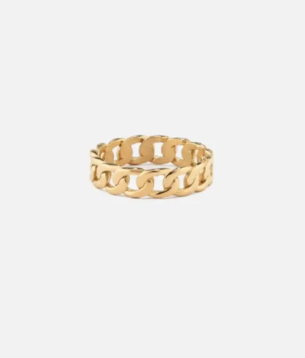 Cainte Gold Cuban Ring