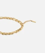 Cainte Gold Figaro Bracelet 3MM