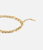 Cainte Gold Figaro Bracelet 5MM