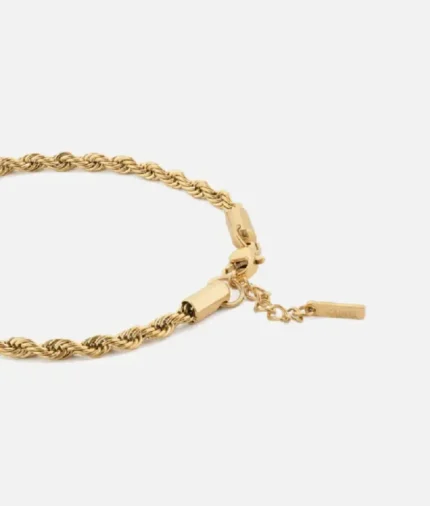 Cainte Gold Rope Bracelet 3MM