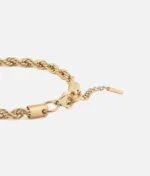 Cainte Gold Rope Bracelet 5MM