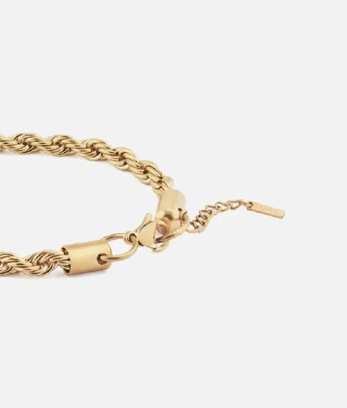 Cainte Gold Rope Bracelet 5MM