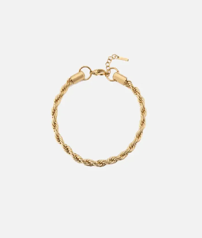 Cainte Gold Rope Bracelet 5MM