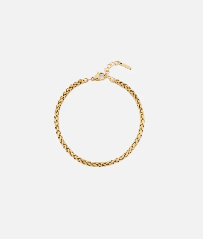 Cainte Gold Wheat Bracelet 5MM