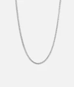 Cainte Silver Cuban Chain 3MM