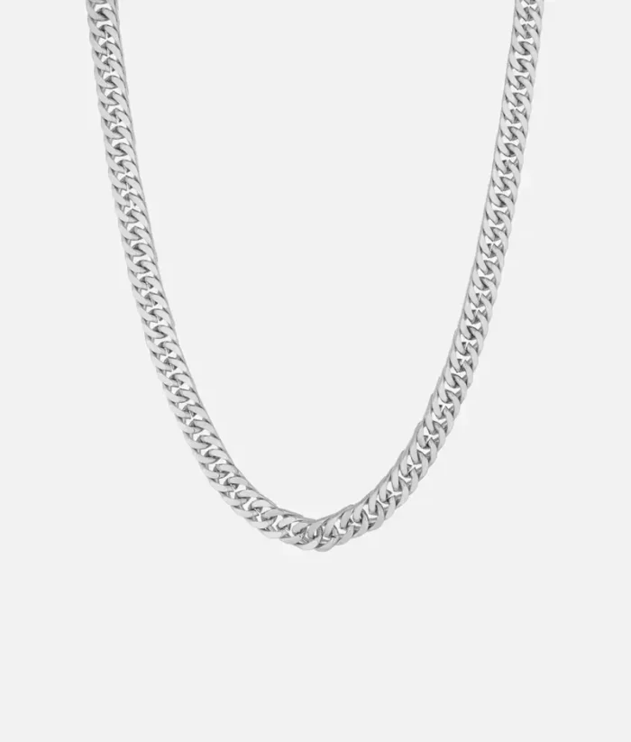 Cainte Silver Cuban Chain 5MM