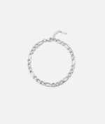 Cainte Silver Figaro Bracelet 5MM