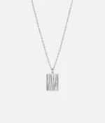 Cainte Silver Le Bambou Necklace