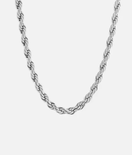 Cainte Silver Rope Chain 5MM