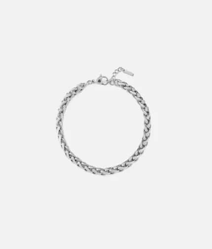 Cainte Silver Wheat Bracelet 5MM