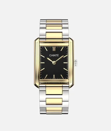 Cainte Armoy Two Tone Watch Black