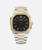 Cainte Claude Two Tone Watch Black